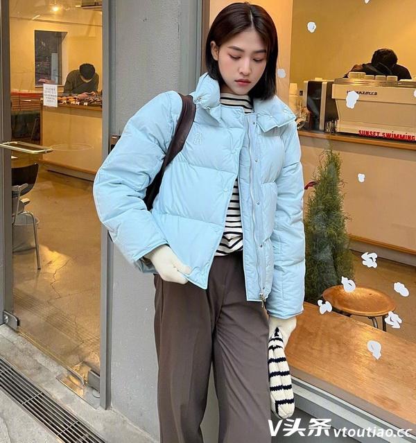 韩国模特博主Leeun的日常私服，冬季经典配色