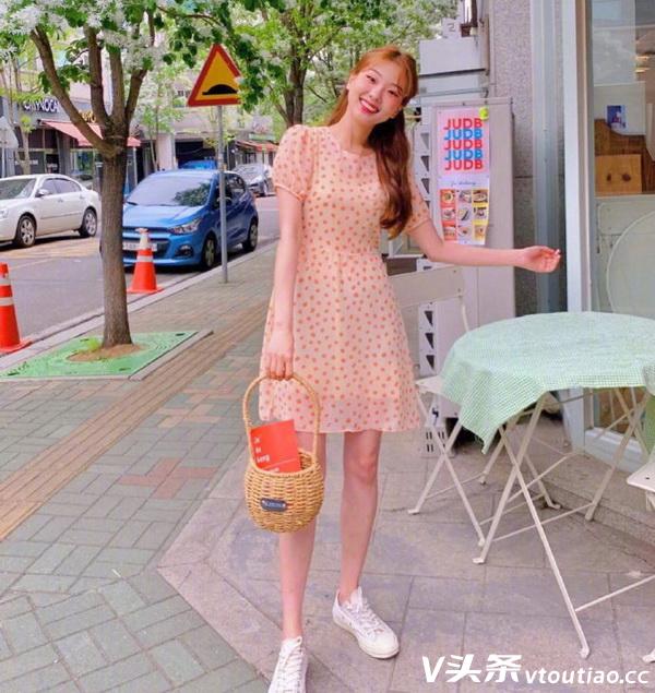 韩国元气女生夏日活力style穿搭分享
